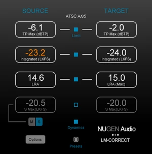 Nugen Audio LM-Correct 2 (Digitálny produkt)