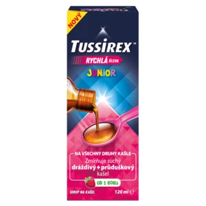 TUSSIREX Junior sirup na kašeľ pre deti 120 ml