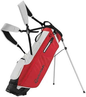 TaylorMade Flextech Superlite Golfbag Silver/Red