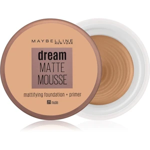 MAYBELLINE NEW YORK Dream Matte Mousse zmatňujúci make-up odtieň 21 Nude 18 ml