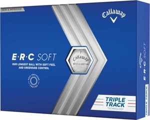 Callaway ERC Soft 2023 White Triple Track Triple Track Golfové míčky