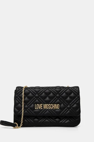 Kabelka Love Moschino čierna farba, JC4097PP0L