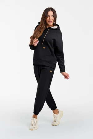 Women's Viva Long Sleeve Sweatshirt - Black