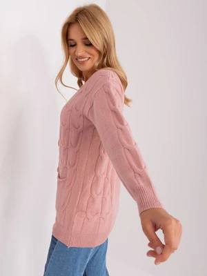 Sweater-AT-SW-2241.36P-Light Pink