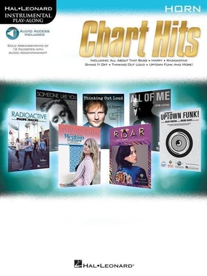 Hal Leonard Chart Hits: Instrumental P-A Horn Horn Notas