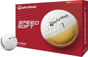 TaylorMade Speed Soft White Golfové lopty