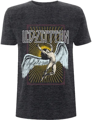 Led Zeppelin T-Shirt Icarus Unisex Dark Heather Grey L