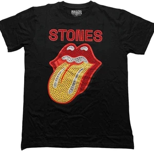 The Rolling Stones T-Shirt Dia Tongue Unisex Black L