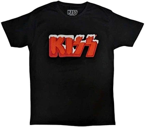 Kiss T-Shirt Holiday Logo Unisex Black S