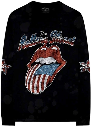 The Rolling Stones Camiseta de manga corta US Tour '78 Unisex Black XL