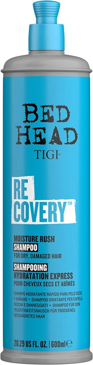 Tigi Hydratačný šampón pre suché a poškodené vlasy Bed Head Recovery ( Moisture Rush Shampoo) 600 ml