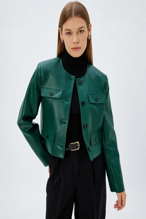 Koton Green Women's Jacket