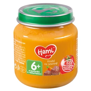 HAMI Hovädzie na zelenine od 6.mesiaca 125 g