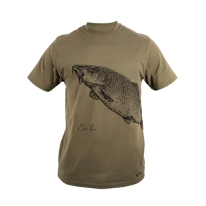 Korum tričko classic barbel t-shirt parma - l