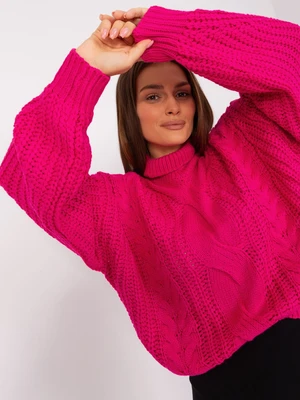 Sweater-AT-SW-2350.91P-Fuchsia