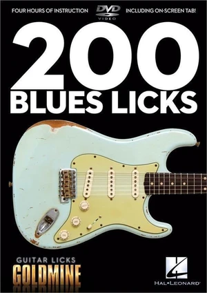 Hal Leonard 200 Blues Licks Guitar Notas