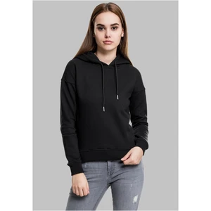 Women's black hooded jacket