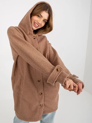 Coat RV-PL-8449.98P-light brown