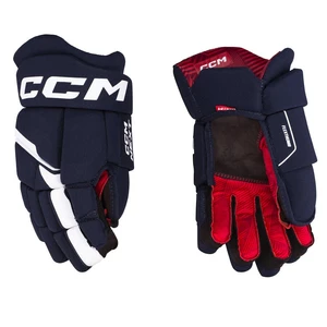 CCM Next Navy/White Ice Hockey Gloves 8 Inch