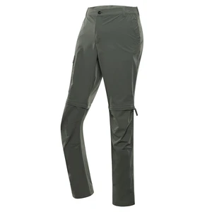 Men's pants with impregnation and detachable legs. ALPINE PRO NESC olivine