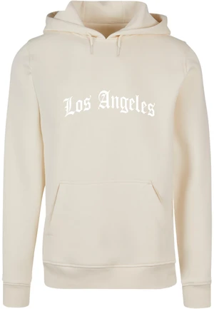 Men's hoodie Los Angeles Wording cream