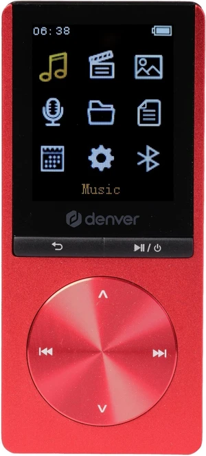 Denver MP-1820 Reproductor de música Rojo