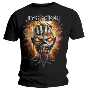 Iron Maiden T-Shirt Eddie Exploding Head Unisex Black XL