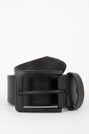 DEFACTO Men's Faux Leather Jean Belt