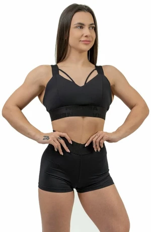 Nebbia Padded Sports Bra INTENSE Iconic Black S Bielizna do fitnessa