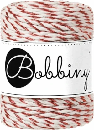 Bobbiny 3PLY Macrame Rope 3 mm 100 m Copper Twist Cordon