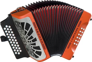 Hohner Compadre GCF Orange Diatonický akordeon