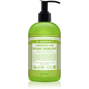 Dr. Bronner’s Lemongrass & Lime tekuté mydlo na telo a vlasy 355 ml