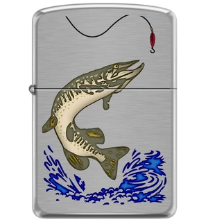 Zippo benzínový zapalovač kessack northern pike