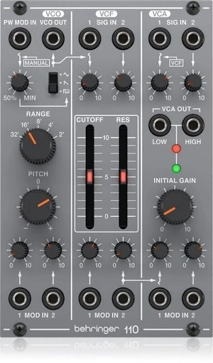 Behringer 110 VCO/VCF/VCA Modulares System