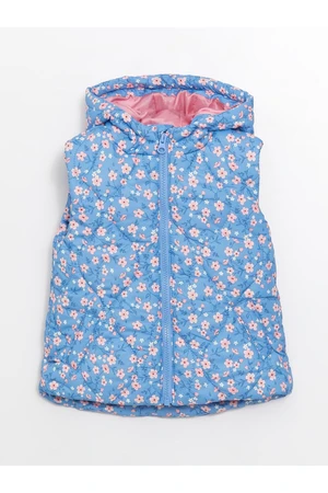 LC Waikiki Baby Girl Inflatable Vest with a Hoodie