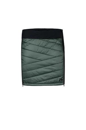 Women's insulated quilted skirt Hannah ALLY dark forest/anthracite