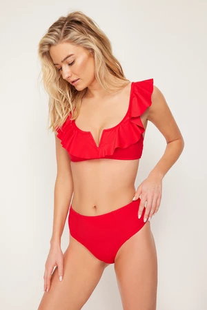 Női bikini alsó Trendyol High Waist