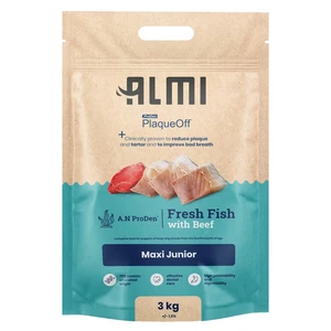 ALMI Maxi Junior granule pre šteňatá 1 ks, Hmotnosť balenia (g): 3 kg