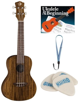 Luna UKE-ACC SET Natural Konzert-Ukulele