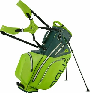 Big Max Aqua Hybrid 4 Torba golfowa stojąca Forest Green/Lime