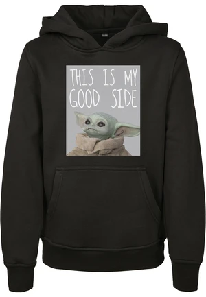 Kids The Mandalorian The Child Good Side Hoody Black