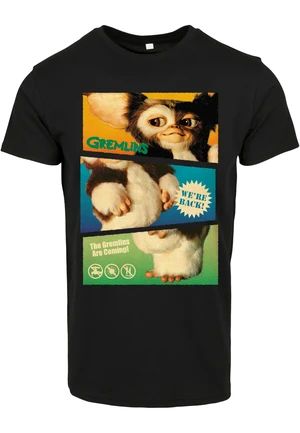 Men's Gremlins Split Poster Tee T-Shirt - Black