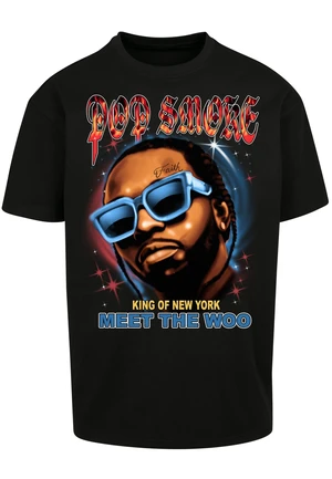 Pop Smoke Meet the Woo Oversize Tee Black