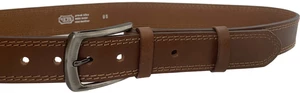 Penny Belts Pánský kožený opasek Jeans 38-2-48 Brown 115 cm