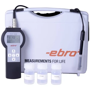 PH meter do terénu s odolnou plastovou elektródou PHT 830 Set 1, 1340-5812  N/A