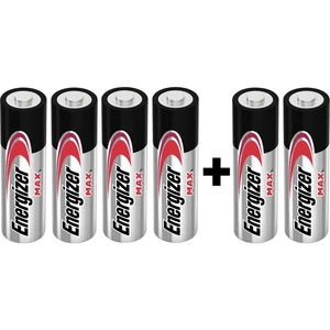 Energizer Max 4+2 tužková batéria typu AA alkalicko-mangánová  1.5 V 6 ks