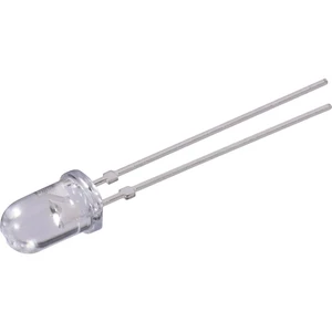 Vishay TLHB 5100 LED s vývodmi   modrá guľatý 5 mm 210 mcd 9 ° 20 mA 3.9 V