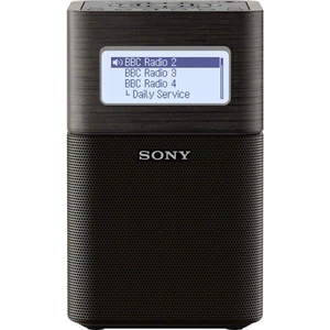 Sony XDR-V1BTDB stolný rádio DAB+, FM AUX, Bluetooth, NFC  možné znovu nabíjať čierna