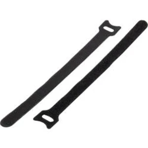 Kabelový manažer na suchý zip Basetech 98001c371, (d x š) 250 mm x 13 mm, černá, 1 ks