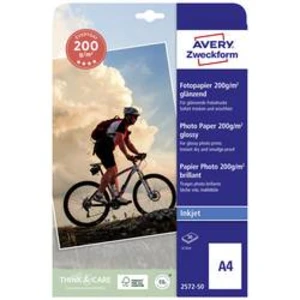 Fotopapír Avery-Zweckform Superior Inkjet 2572-50, DIN A4, 200 g/m², 50 listů